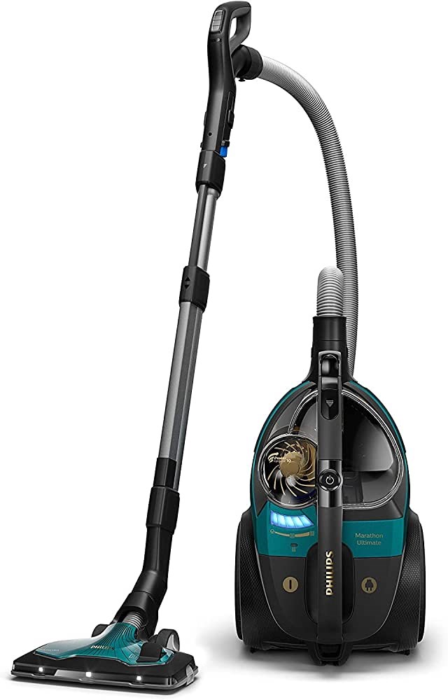Philips XB9185/07 TriActive Ultra LED Başlık ve PowerCyclone 10 Teknolojisi ile Premium Toz Torbasız Elektrikli Süpürge
