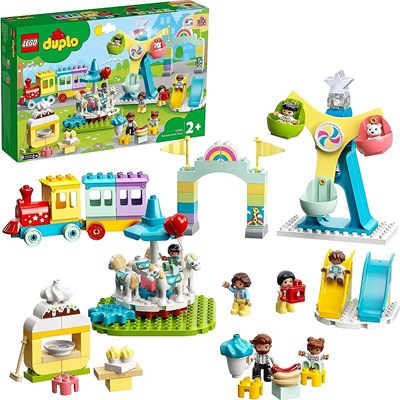 lego® duploâ® kasabası lunapark 10956, lego,oyuncak,lunapark kasabası,lunapark