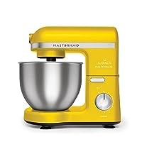 karaca mastermaid chef stand mikser, yoğurucu, 1500 w,sarı, karaca,mikser