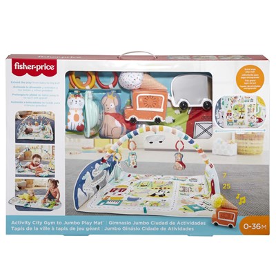 fisher price şehir macerası jumbo jimnastik merkezi, bebek,oyuncak,jimnastik