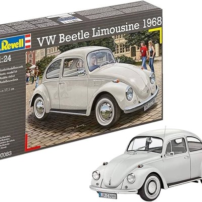 revell model kit vw beetle limo 1968 1:24 7083, bettle,model kit,puzzle