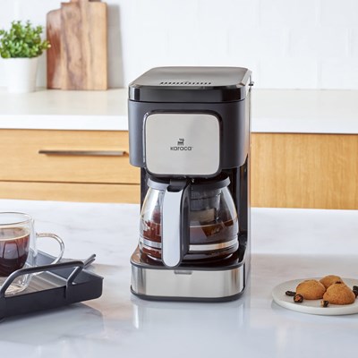 karaca coffee brew ınox 2 ın 1 filtre kahve makinesi, karaca,kahve,makinesi